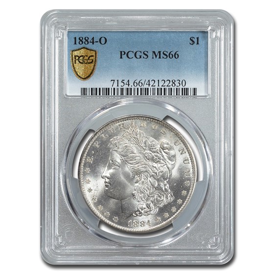 1884-O Morgan Dollar MS-66 PCGS 1884-O Morgan Dollar MS-66 PCGS